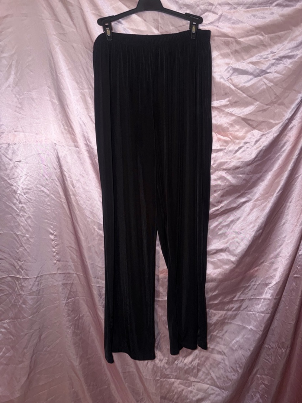 Notations woman Black Wide-Leg Pants